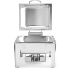 Dishwater for Paste Candle Satinated Steel GN 1/2