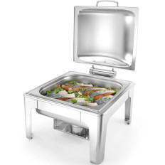 Dishwater pastas sveču satītētu tērauds GN 2/3