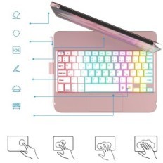 Tapaus näppäimistöllä iPad 10. Gen 10.9 "2022/2023 MMK QWERTZ GOLD