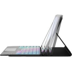 Fodral med tangentbord för Galaxy Tab S9 / S9 Fe 11 "rofei qwertz Touchpad LED