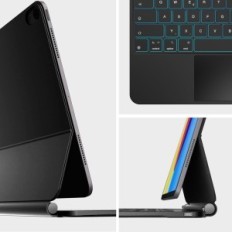 Primer s tipkovnico za iPad 10 Gen 10.9 "Ninin Qwertz Osvetljeni TouchPad Slim