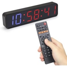 Treningstimer LED med Pellor Bo-SafT20-yn Tabata EMOM MMA Gym 1.5 "