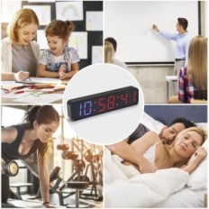 Training timer LED with Pellor Bo-Saft20-YK Tabata Emom MMA Gym 1.5 "