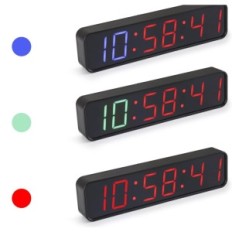 LED edzőóra távirányítóval PELLOR BO- SAFT20- YK Tabata EMOM MMA tornaterem 1.5 "