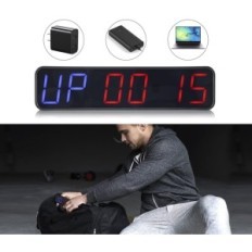 Training timer LED with Pellor Bo-Saft20-YK Tabata Emom MMA Gym 1.5 "