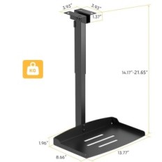 Putoren-Deckenprojektor-Griff, der auf 10 kg schwarz einstellbar ist