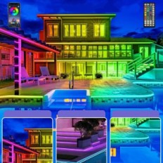 Externí LED páska 30m LetianPai RGB IP68 Zahradní balkon nášivka