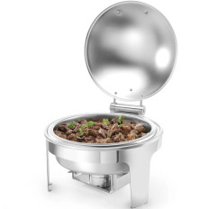 Agua para pasta vela de acero redondo satinado