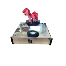 Gebrauchte magnetische rotierende Plattform Huanyu 360 ° Leweis LED 300g