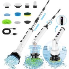 Electric brush cleaning 9in1 TEMOLA TF10 3 Racing adjustable exhibition handle