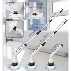 Electric brush cleaning 9in1 TEMOLA TF10 3 Racing adjustable exhibition handle