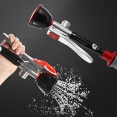 Gumijas stacija ar tērauda 304 cgoldenwall ar 1,5 m šļūteni (nav oriģināls iepakojums)