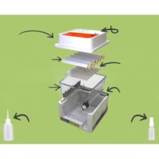 Incubateur d'occasion 12 œufs OKKÖBI OBI-12 Commande automatique et humidité automatique