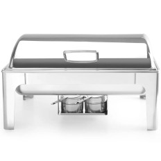 Double heater for paste Candle polished steel GN 1/1