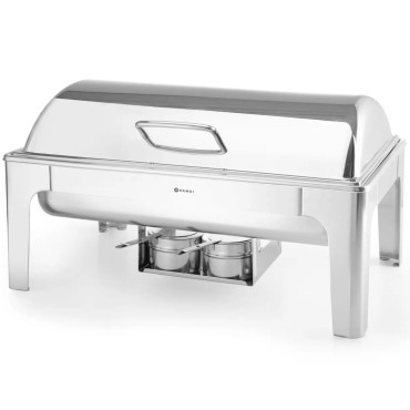 Double heater for paste Candle polished steel GN 1/1