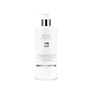 Apis tisztító micellás víz arcra és szemsmink eltávolítására 500 ml — elölnézet