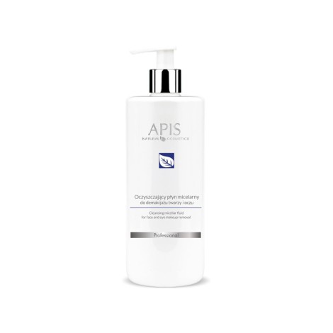 Apis rensemicelvand til fjernelse af ansigts- og øjenmakeup 500 ml — forfra