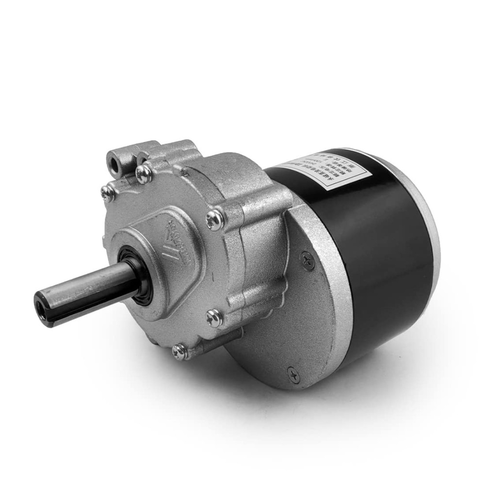 Használt 24V 250W elektromos motor 75 RPM átviteli 120 mm kerékpár kocsi ZD101AZ1