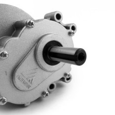 Brukt 24V 250W elektrisk motor med utstyr 75 rpm for sykkelvogn 120mm zd101az1