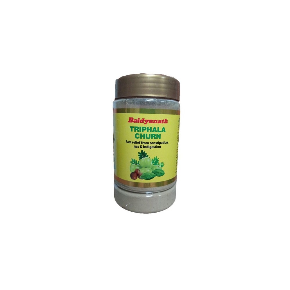 Triphala Churn Baidyanath 500 G Polvere ayurvedica per digestione e detoks