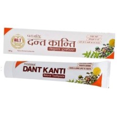 Dabas zobu pasta PATANJALI DANT KANTI NATURAL 100G augu aizsardzība