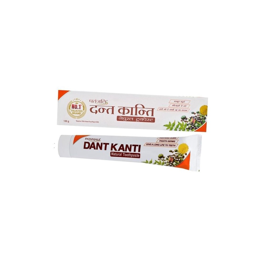 Natural toothpaste Patanjali Dant Kanti Natural 100g Herbal protection
