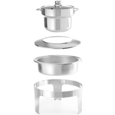 Indsæt varmeapparater til suppe. Poleret stål 10l