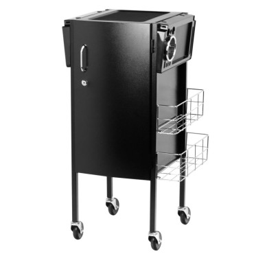 Gabbiano Friseurhelfer Deluxe 500 schwarz — Seitenansicht