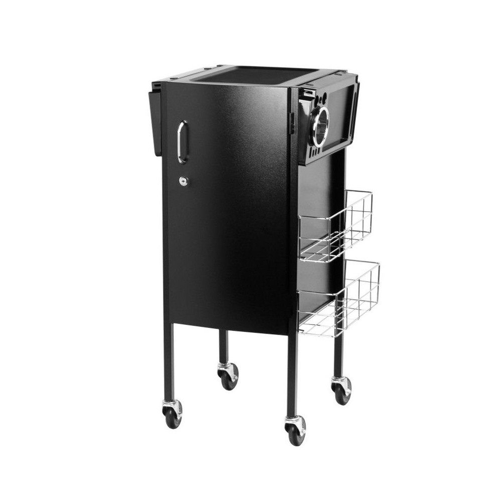 Gabbiano Hairdressing Helper Deluxe 500 Nero — vista laterale