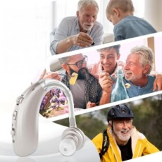 Sluchárna BritZgo pro Silver Seniors 2 Režimy 6 Úrovně USB