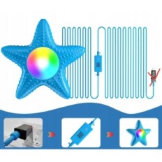 LED-LED-Pool Mxelrze LF-7218, 20 W mit Steuerungs-App, IP68