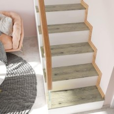 Öntapadó vinil panelek 90 × 15cm VEELICE faeffektus 36 db.