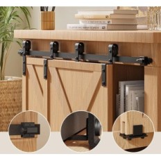 Beállítható tolóajtók BONIKLUBA M00DJF 152.5cm kettős nélkül frontok