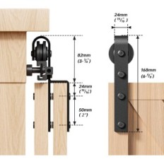 M00DJF Bonikluba Skjutdörrfartyg 152.5cm Double No Fronts
