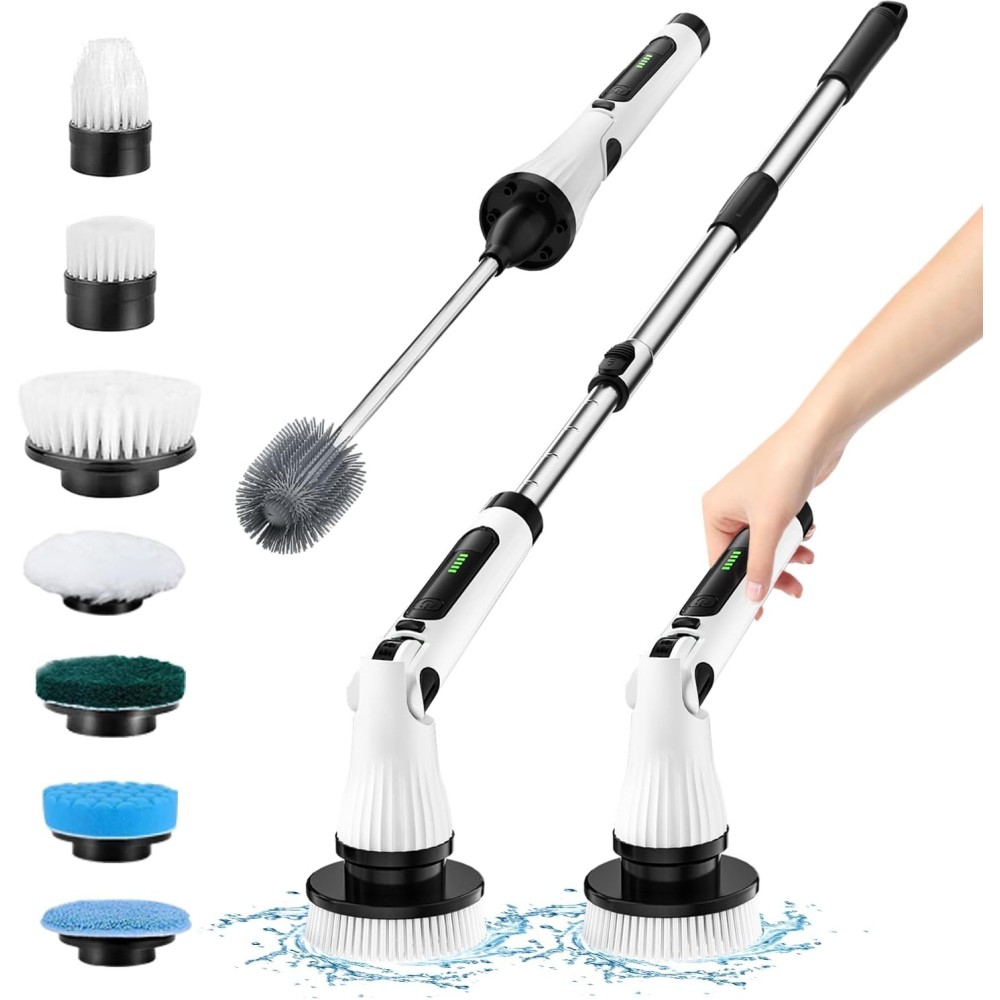 Elektrický čisticí kartáč s LEEBEEIN LZ-8052 8 Konec dálkového ovládání