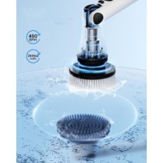 Pincel de limpieza eléctrica con Leebein LZ-8052 8 Control remoto final