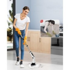 Pincel de limpieza eléctrica con Leebein LZ-8052 8 Control remoto final