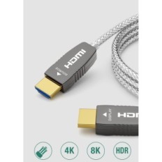 HDMI 2,1 8K 25ft kabel 7.6m Fiber Optic Rupro 48Gbps Uhod HDR Dolby