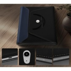 IPad Air 6/5/4 10.9-11 "360 ° tournant avec poche et poignée pour stylet