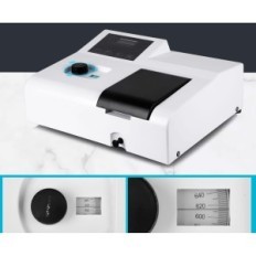 Digitaalinen lab 721 LCD 350-1020 Nm spektrofotometri, volframilamppu 6 nm