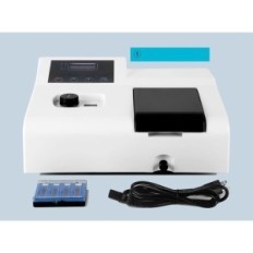 Digital Lab 721 LCD 350-1020 NM Spectrofotometro, lampada a tungsteno 6 Nm