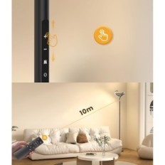 LED stående lampa MF19195 20W 3000-6000K Pilot Touch 4 färger