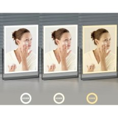 NEZZOE NV20 LED 35 cm cosmetic mirror 3 360 ° USB standing modes