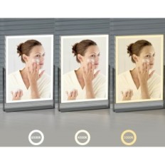 NEZZOE NV20 LED 35 cm cosmetic mirror 3 360 ° USB standing modes