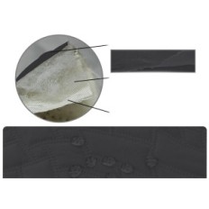 Carpet on a corner sofa 255 cm Ystyle waterproof black 3-person. Powystawowy