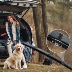 Rampa usada para PSA 160 × 44 cm No resbalón plegable para automóviles de hasta 113 kg