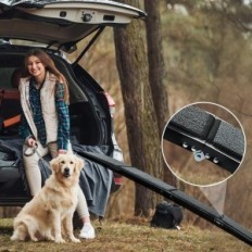 Rampa usada para PSA 160 × 44 cm No resbalón plegable para automóviles de hasta 113 kg