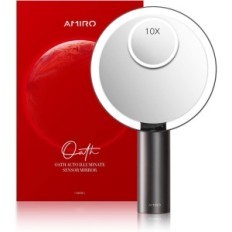 Miroir de maquillage à LED 9 pouces avec capteur tactile 3 couleurs sans fil