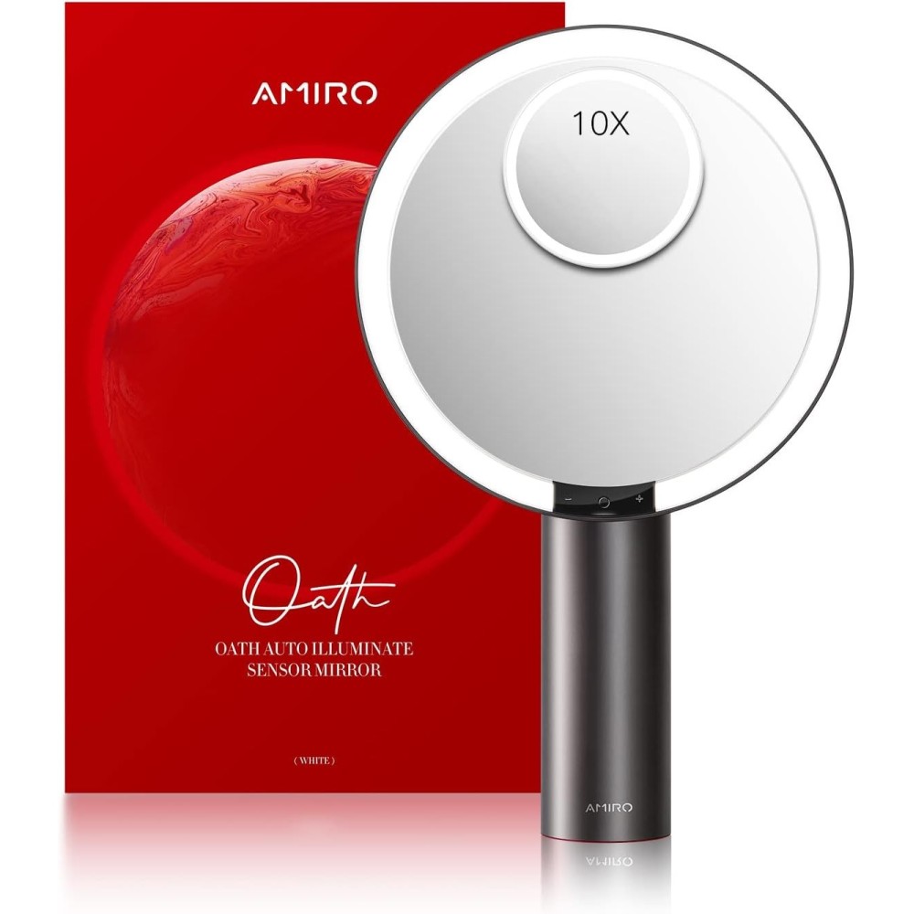 LED Makeup Mirror 9 inches med touch sensor 3 trådløse farver