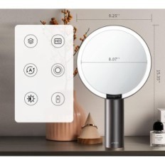 LED makiažo veidrodis 9 coliai su jutikliniu jutikliu 3 Belaidės spalvos